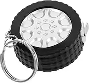 BEBEMOKO Keyring for Tape Measure Heat Transfer Mini Tape Keychain Practical Measuring Tool Stylish Design