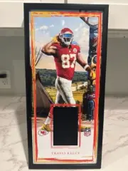 Travis Kelce Vinyl Printed PSA or Beckett Graded card Display Case