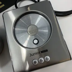 [免運優惠] JUNIOR 電動奶泡器 不鏽鋼杯款 JU2102 奶泡機 電動奶泡壺 250mL 喬尼亞