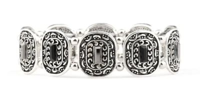 Paparazzi Hidden Fortune Silver Bracelet - New