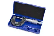 SATRA Metric External Micrometer Caliper 0-25mm (0.01mm Graduations) In Case