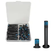Easycargo Case Fan Screws, AIO Cooler Fan Screws, Nylon Self Locking Screws, 30M
