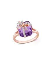 Rina Limor Rose Gold Vermeil 6.71 ct. tw. Gemstone Ring