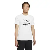 在飛比找Yahoo奇摩購物中心優惠-Nike Golf 外太空圖案設計 短袖T-Shirt 白 