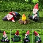 Elf Drunk Elves Micro Landscape Fairy Garden Dwarf Figurines Miniature Gnomes