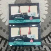 Minky M Cloth Anti-Bacterial Cleaning Pad, One Size, Set of 2 boxes.