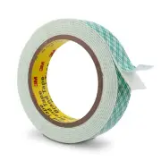 3M Double Sided Foam Tape 4026 1" x 10Ft 1 Pack White Double Coated Urethane ...
