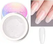 Solid Gel Nail Glue | Non Stick Solid Gel Glue for Nail Extension | Building Gel for Nails, Hard Builder Nail Gel Kit for Nail Art Salon and Beginners Dobooo