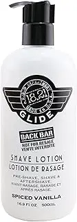18.21 Man Made Shaving Glide - # Spiced Tobacco (For Any Skin + Any Razor) (Salon Size) 500ml/16.9oz