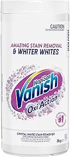 Vanish Napisan OxiAction Fabric Stain Remover Powder, Crystal White, 2kg