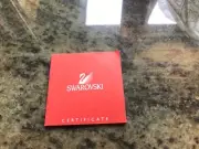 Swarovski LARGE Vintage CERTIFICATE OF AUTHENTICITY ONLY