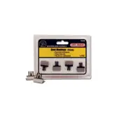 Woodland Scenics TT4570 N-Scale Dust Monkeys (4) Hang From Cars and Clean Track