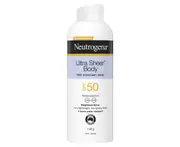 Neutrogena Ultra Sheer Body Mist sunscreen SPF50 140g