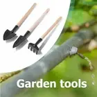 3pcs Gardening Tools Set Mini Plant Flower Shovel Rake Combination Hand Tools