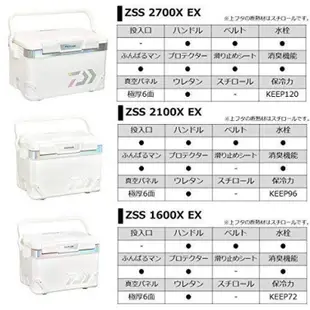 (桃園建利釣具)💥日本原裝DAIWA PROVISOR ZSS 1600X-EX 極厚 頂級 冰箱