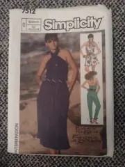 SIMPLICITY 7512 PATTERN FREE SHIPPING