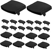 SWOOMEY Firm Attachment Bed Slat Holders Plastic Bed Slat Caps End Caps Kit for Frame Accessories