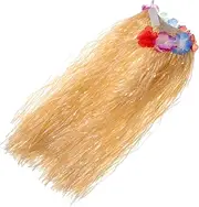 LIFKOME Hawaiian Hula Performance Dress Beach Party Grass Skirt Hawaiian Decor Hawaiian Outfits for Beach Outfits Performance Skirt Party Hula Skirt Hula Skirt for Hawaiian Plastic