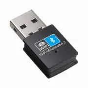 USB WiFi + Bluetooth 4.2 Adapter 150Mbps Wireless Receiver Dongle BT Transmitter