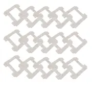 15 Pcs For Winbot W1 W1 Pro Window Cleaning Robot Cleanable And Reusable Microfiber Cloths