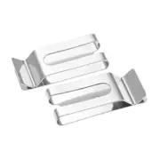 2pcs Spring Hook Buckle Sheath Clip Purses Key Hooker DIY Making 56*25mm 2 Hole