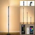 LED Floor Lamp Corner Light Lamp RGB+ White Modern Remote Control