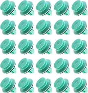 EMSea 50Pcs Car Interior Door Panel Trim Clip Green Mounting Retainer Fastener with Sealing Washer A0079889978 Fits 9 Mm Hole