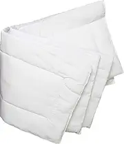 CHALLENGER Horse Equine Tack Set of 4 Cushioned Pollyfil Protective Leg Wraps White 95TS03