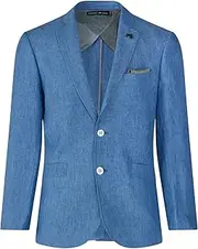 [Raging Bull] Mens Linen Blazer