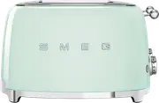 Smeg 50s Style 4 Slot Toaster - Pastel Green