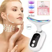 LED Photon Microcurrent Facial Skin Tightening Lifting Face Neck Beauty Machine