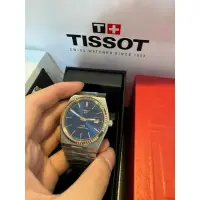 在飛比找蝦皮購物優惠-Tissot PRX 金框藍面配色 機械錶 鋼錶帶✨ 現貨一