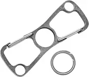 Clip for Keys - Carabiner Clip for Keys - Multifunctional Lightweight Alloy Holder Organizer Hook for Hiking Car Gym Luggage Wallet Security Daily Fishing