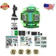 High Accuracy 4D 360° Self-Leveling Laser Level with Dual Rechargeable Batteries