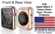 Julk Apple Watch 3 Cases, 42mm Case & Screen Protector Clear