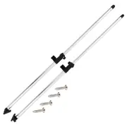 Aluminium Bimini Top Support Poles Set of 2 Marine Boat Accessories