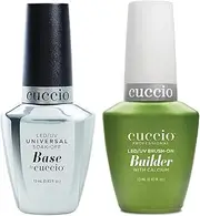 [Cuccio] LED/UV Universal Base Soak-Off & Brush-On Builder 0.43oz Duo Set
