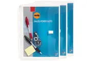 Marbig Binder Document Wallet Expandable A4 Clear Pack 3 Filing