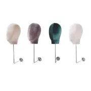 Manikin Head Modern Wig Hat Display Stand for Home Salon Making Styling