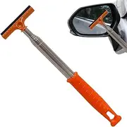 Car Glass Squeegee - Retractable Water Mist Cleaner,Portable Water Mist Cleaner, Glass Cleaning Tool with Extendable Handle for Clear Visibility
