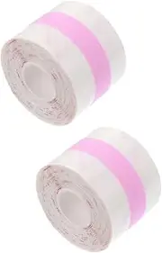 Baluue 2 Rolls Invisible Nude Bra Womens Support Chest Tape Push up Tape for Bra Without Straps Tape Clothing Tape Bra Tape Nipple Petals Sticker Nipples Covers Kit