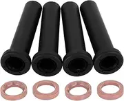 HNeekyr Front Suspension Control A-Arm Long Bushing with Spacer Compatible With Polaris Trailblazer 250 ATV 4x4 6x6 Magnum 425 Front Lower A-Arm Bushing and Spacer Kit 4pcs