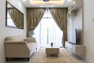 中心商業區的3臥室公寓 - 1080平方公尺/2間專用衛浴Relaxing Suite @Condo Greenfield Residence