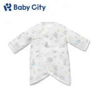 在飛比找PChome24h購物優惠-【Baby City 娃娃城】維尼造型紗布初生兔裝/印花(X