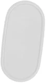 [Tupperware] Modular Mates 1616 Oval Replacement Seal (LID ONLY) 3.5"" X 7"" in Cotton, 00010175608182