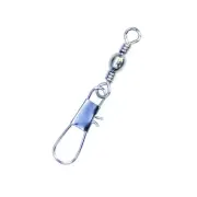 EA Barrel Swivel Snap w/Interlock 10 Nickel 7pck