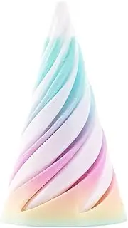 Impossible Pyramid - Spiiral Cone Fidget Toy | Impossible Cone | Portable Fidget Game Thread Illusion Pyramid Passthrough Sculpture Desktop Decorations Toy