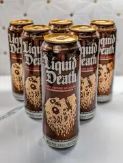 Liquid Death Van Leeuwen Hot Fudge Sundae Sparkling Water 19.2oz Can