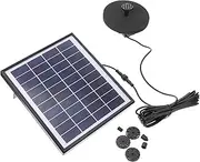 Parliky 1Set Solar Fountain Pump Kit Multi Purpose Floating Water Fountain Pump for Outdoor Garden Decoration Solar Power Water Feature