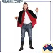 Count Dracula VAMPIRE CAPE Adult Size Halloween & Costume Parties Brand New